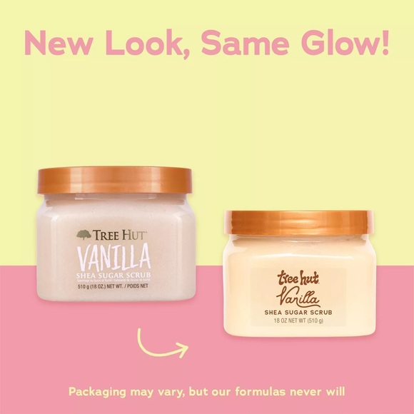 Tree Hut Vanilla Shea Sugar Scrub, NEW - Picture 4 of 6